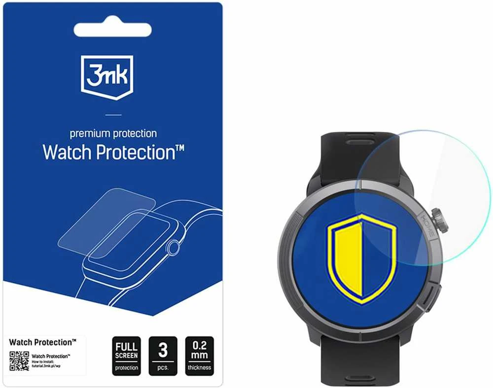 3Mk apsauga STELIO Activ Pro AI GPS 46 mm - 3mk laikrodžio apsauga su „FlexibleGlass“