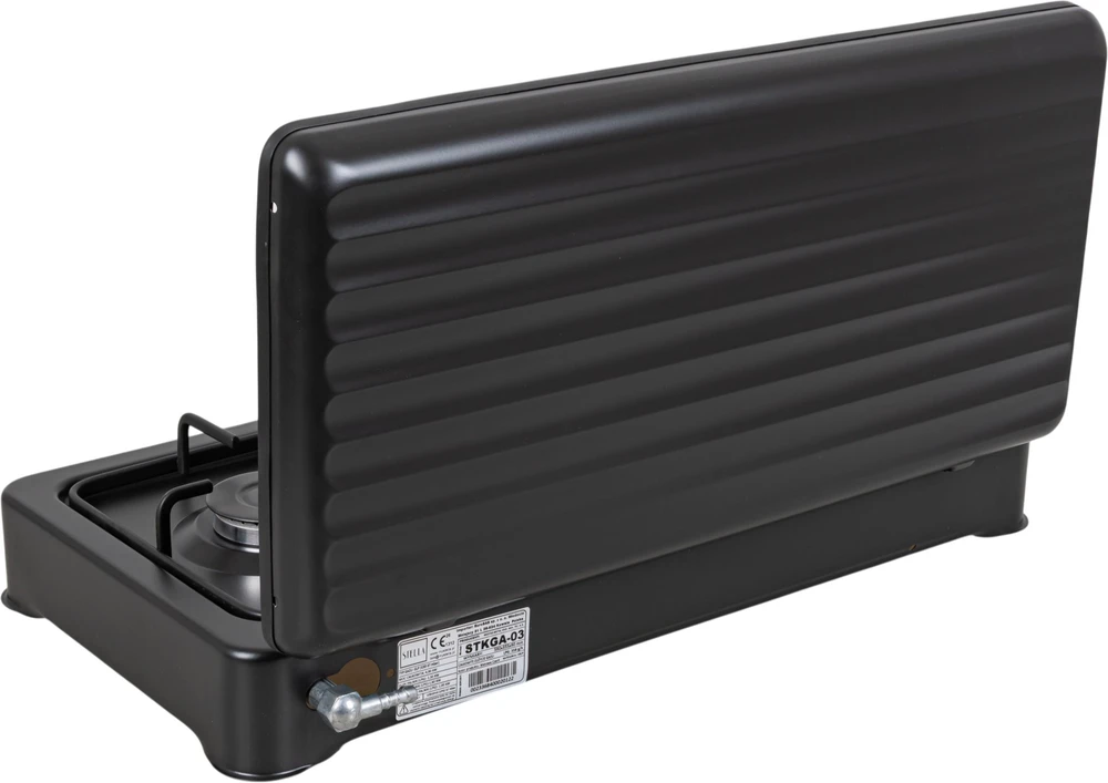 Stella 3 degiklių dujinė viryklė STKGA-03 antracito spalvos