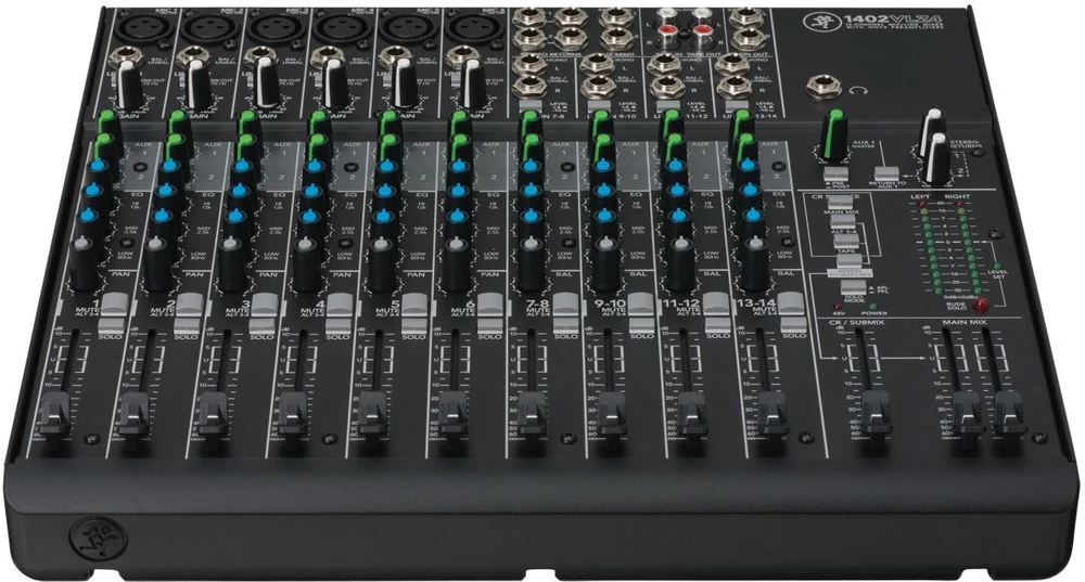 MCK Mackie 1402VLZ4 14 kanalai 20 – 50000 Hz Juoda