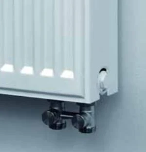 Stelrad Novello šildytuvas, tipas 11 600 x 400 mm, 318 W kairėje (GR-ST-N-11040L)