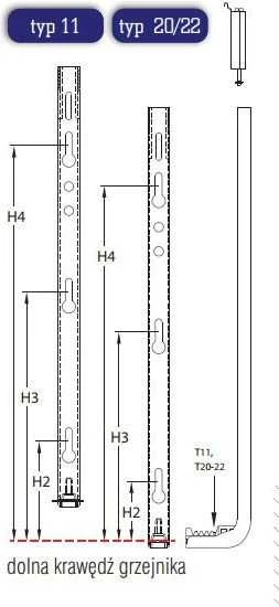 Stelrad radiatorius Vertex Style, 22 2200 x 600 mm, 2045W