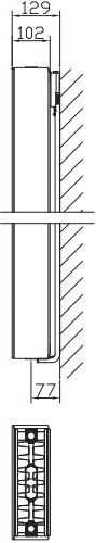 „Stelrad Vertex Plan“ radiatorius, tipas 22, 180 x 70 cm (GR-ST-VP-22070)