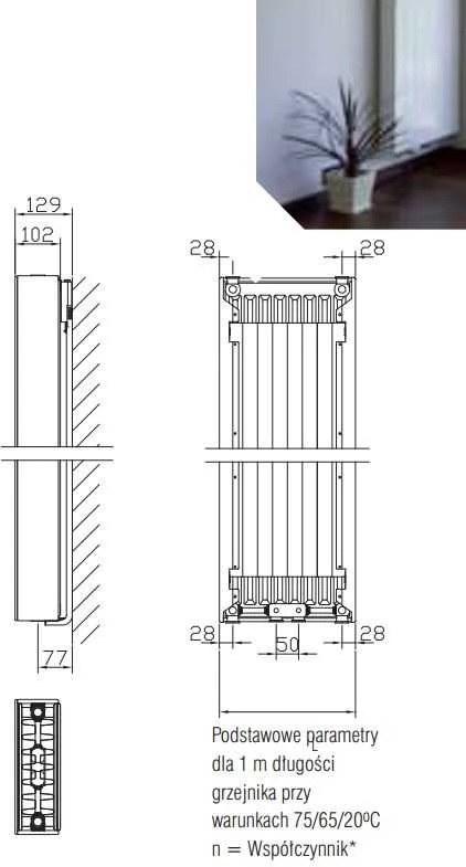 Stelrad Vertex Plan radiatorius tipas 22 500x2200mm 2115W
