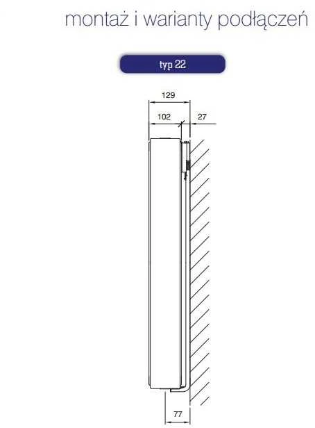 Stelrad Vertex Plan radiatorius tipas 22 500x2200mm 2115W