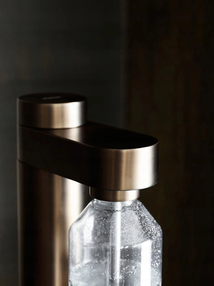 STELTON Brus gazuotų gėrimų gaminimo aparatas, rudas metallic