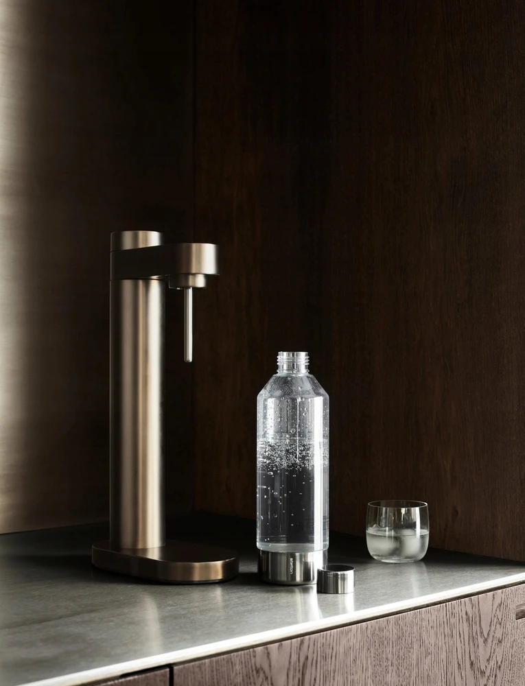 STELTON Brus gazuotų gėrimų gaminimo aparatas, rudas metallic