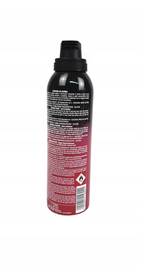 STENDERS BioNike, Defence, valymas ir apsauga, skutimosi putos, 200 ml vyrams