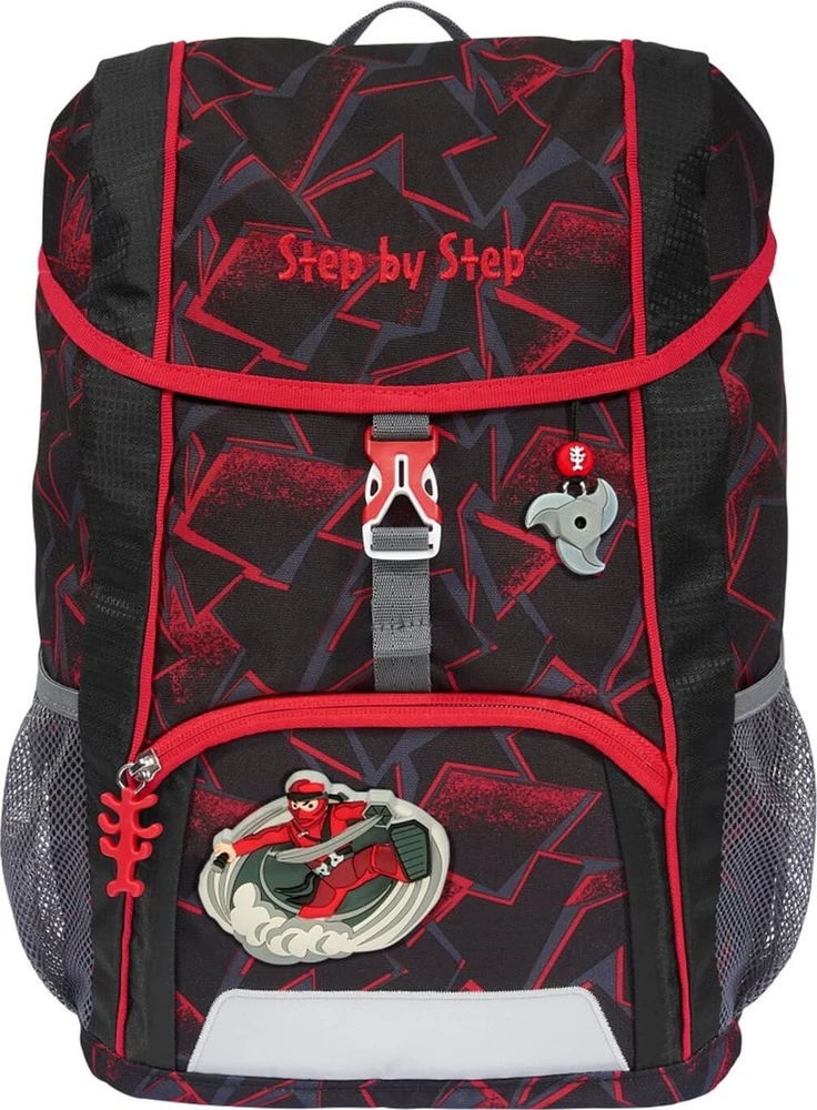 Step By Step Mokyklinė kuprinė 13L klasa 1 - 3 ergonomiczny tornister odblaskowy