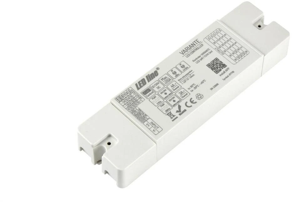Led_Line LED valdiklis, 12-24V, 5x4A, 5 in 1 universalus, Wi-Fi TUYA VARIANTE +RF, LED LINE
