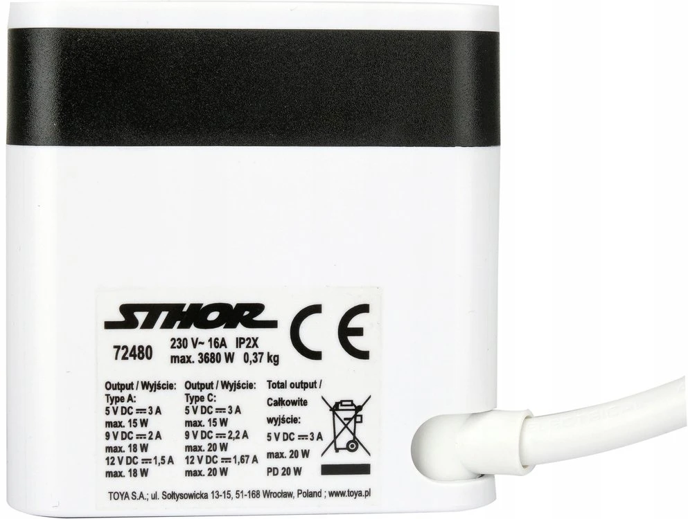 STHOR ILGINAMASIS LAIDAS KUBAS SU USB 3G SU ĮŽEMINIMU 1,5M