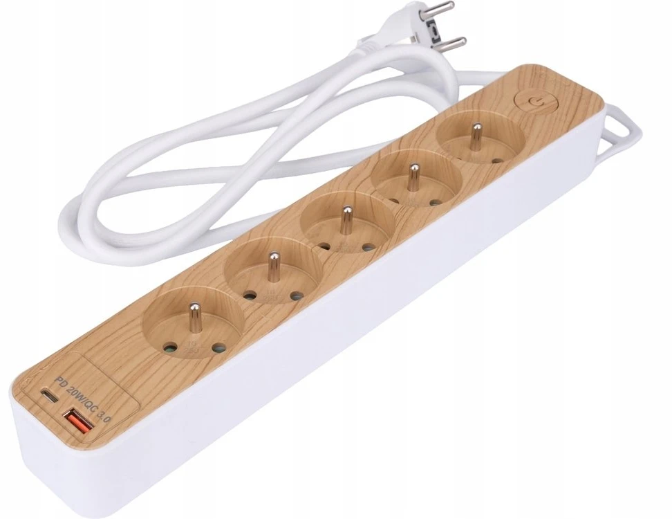 STHOR ILGINAMASIS LAIDAS SU USB MEDŽIO IMITACIJOS 5G SU ĮŽEMINIMU 1,4M