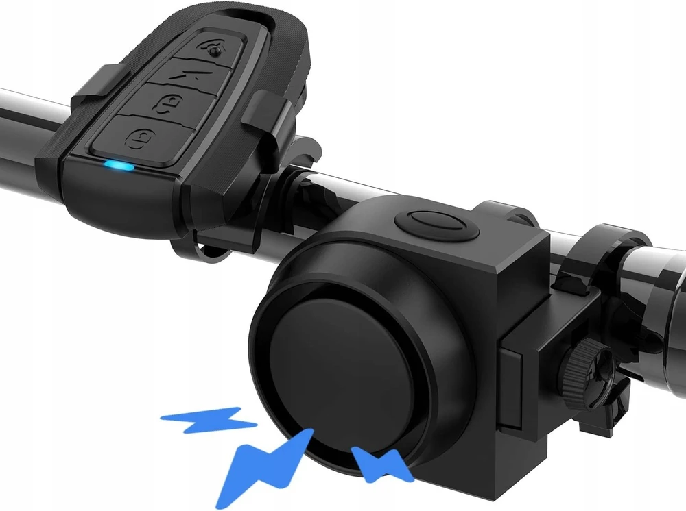 STI Ltd. L47G ALARM ROWEROWY Z LAMPKĄ