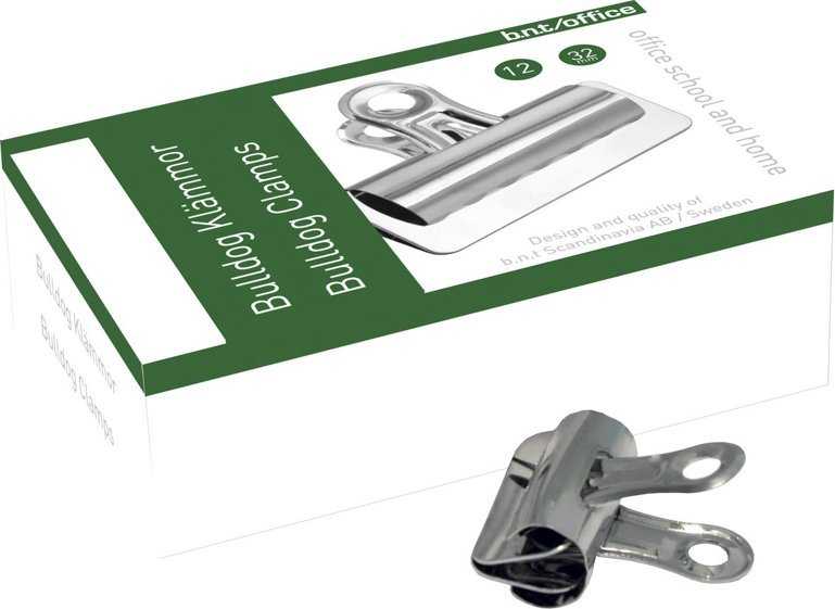 Stickn B.N.T 746700, 32 mm, sidabrinis, 12 vnt.