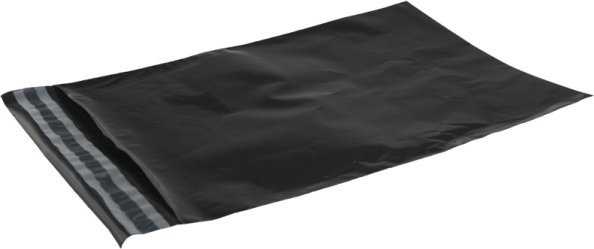Stickn Siuntų maišeliai PE A3 juoda 340x420mm 100 vnt./pak - (100 vnt.)