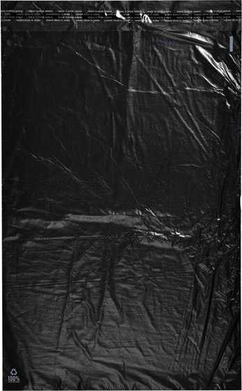 Stickn Siuntų maišeliai PE A3 juoda 340x420mm 100 vnt./pak - (100 vnt.)