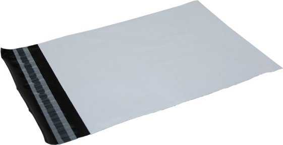 Stickn Siuntų maišeliai PE balti 300x500mm 100 vnt./pak. - (100 vnt.)