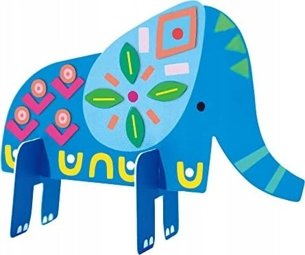 Stickn Avenir Rinkinys "safari gyvūnai" - lipdukai ir figūrėlės, nuo 3 metų