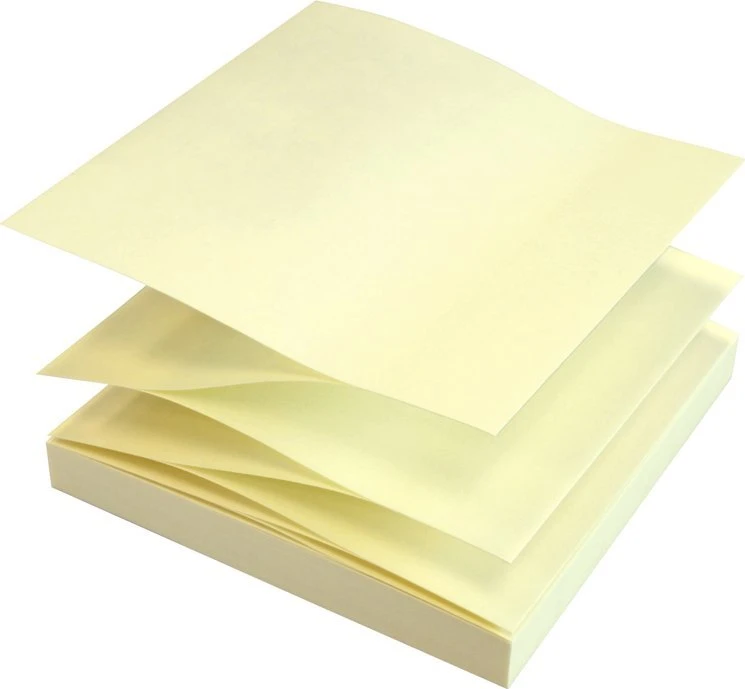 Z-notes Q-line Stick'N geltonos spalvos 76x76mm 100 lapelių 12 vnt./pak.