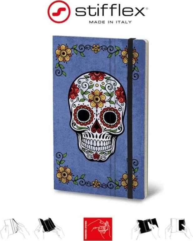 Stifflex Notepad STIFFLEX, 13x21cm, 192 puslapiai, Calaca – Indigo