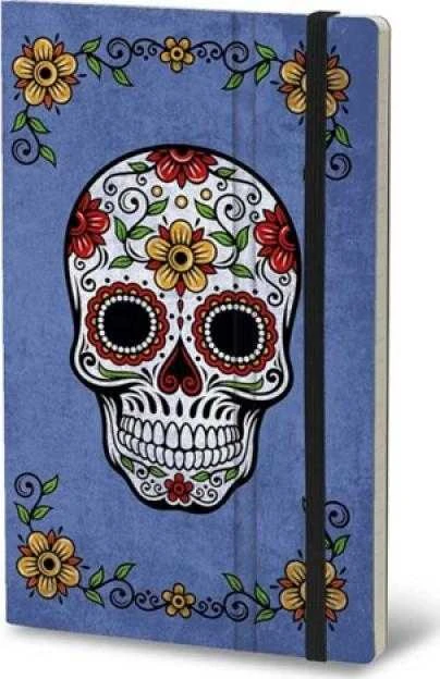 Stifflex Notepad STIFFLEX, 13x21cm, 192 puslapiai, Calaca – Indigo