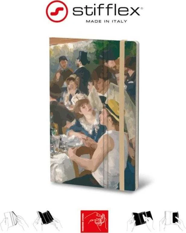 Stifflex STIFFLEX užrašų knygelė, 13x21cm, 192 puslapiai, Renoir