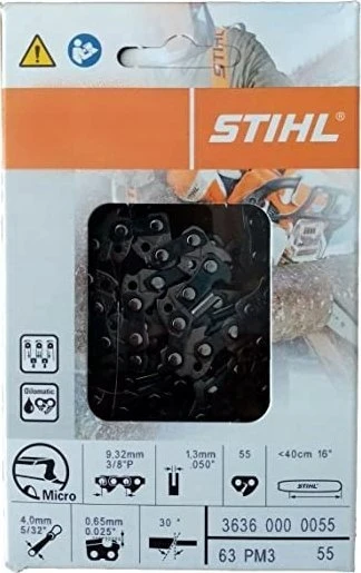 Pjūklo grandinė Stihl Super Pro; 16''; 40 cm; .325''; 67; 1,3 mm