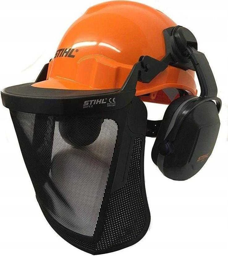 Apsauginis šalmas Stihl Function Basic; su apsauginiu skydeliu ir ausinėmis