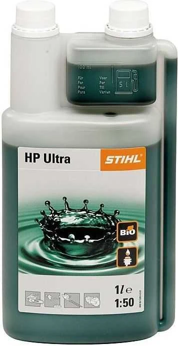 Alyva dvitakčiams varikliams Stihl HP Ultra; 1 l (su dozatoriumi)