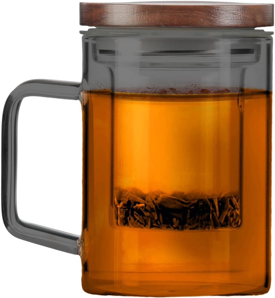 STIKLINĖ SU UŽPILU SOHO 350 ML GRAFITO 29361