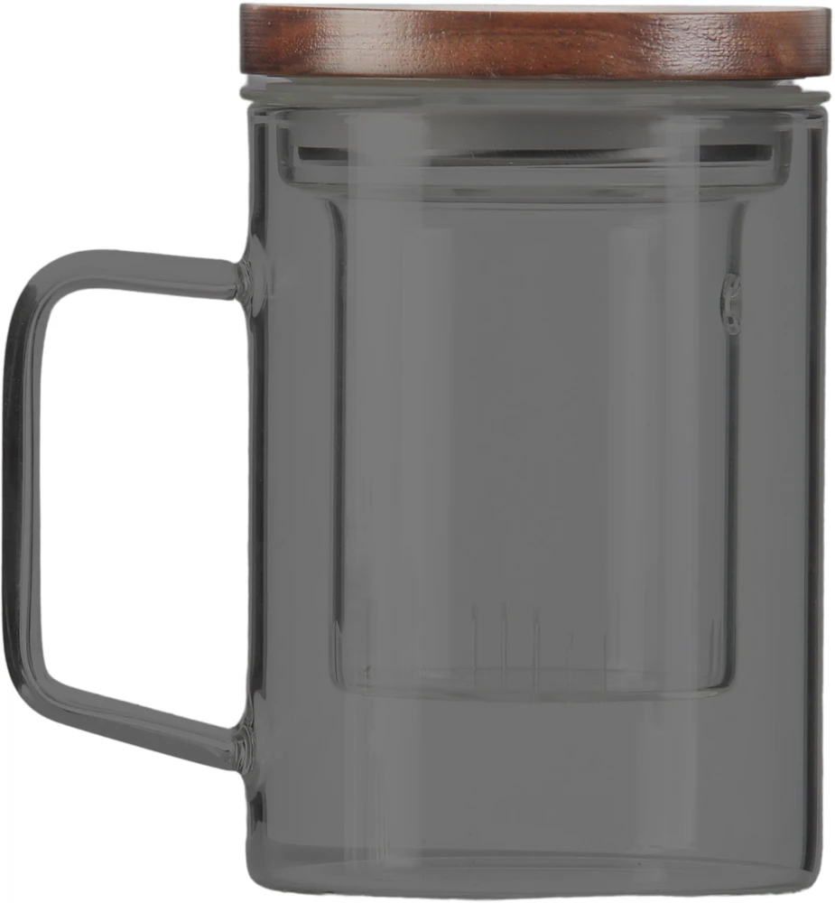 STIKLINĖ SU UŽPILU SOHO 350 ML GRAFITO 29361