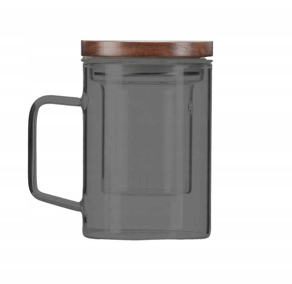 STIKLINĖ SU UŽPILU SOHO 350 ML GRAFITO 29361