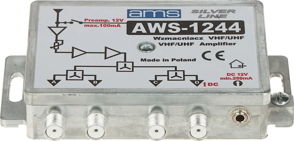 Carruzzo Antenna Amplifier AWS-1244 AMS