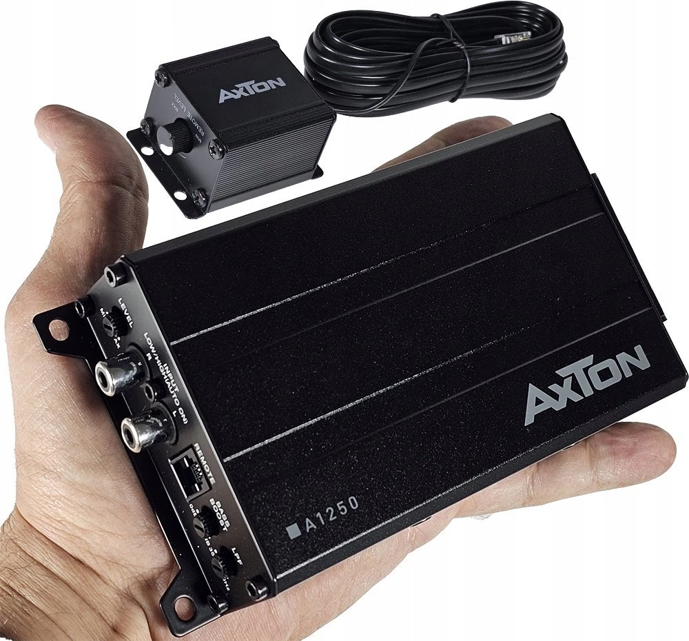 AXTON, A1250 1-kanalo automobilinis garso stiprintuvas, 1x150W