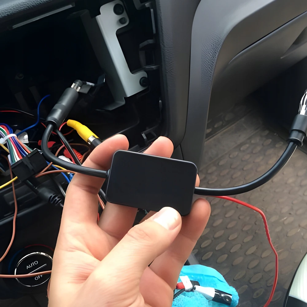 Retoo Stiprintuvas Automobilio antenos stiprintuvas +16db stiprumo