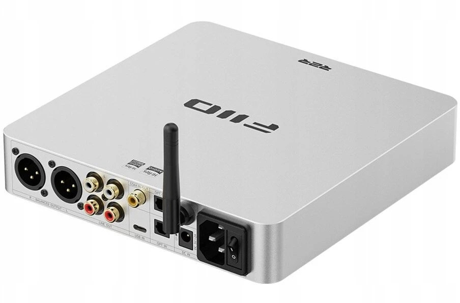 FiiO BR15 R2R – sidabrinis – „Bluetooth“ imtuvas R2R Hi-Res