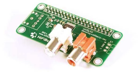 HiFiBerry DAC+ RCA Zero, skirstomi 4B/3B+/3/2/B+/A+/Zero