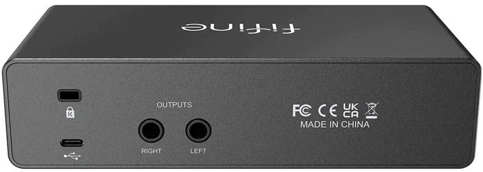 Stiprintuvas słuchawkowy Fifine Interfejs audio (juoda) (Ampli3)