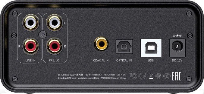 Stiprintuvas FiiO Transistor K7 Ausinės