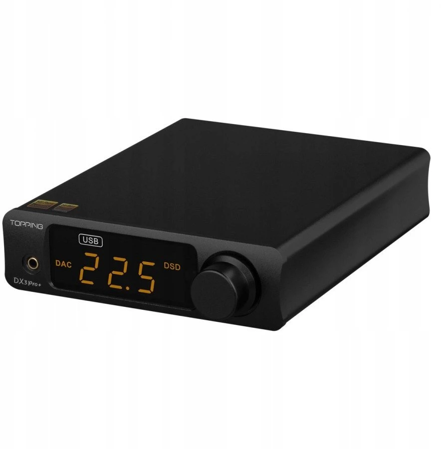 Topping DX3 Pro+ BK - USB DAC and headphone amplifier, juodas