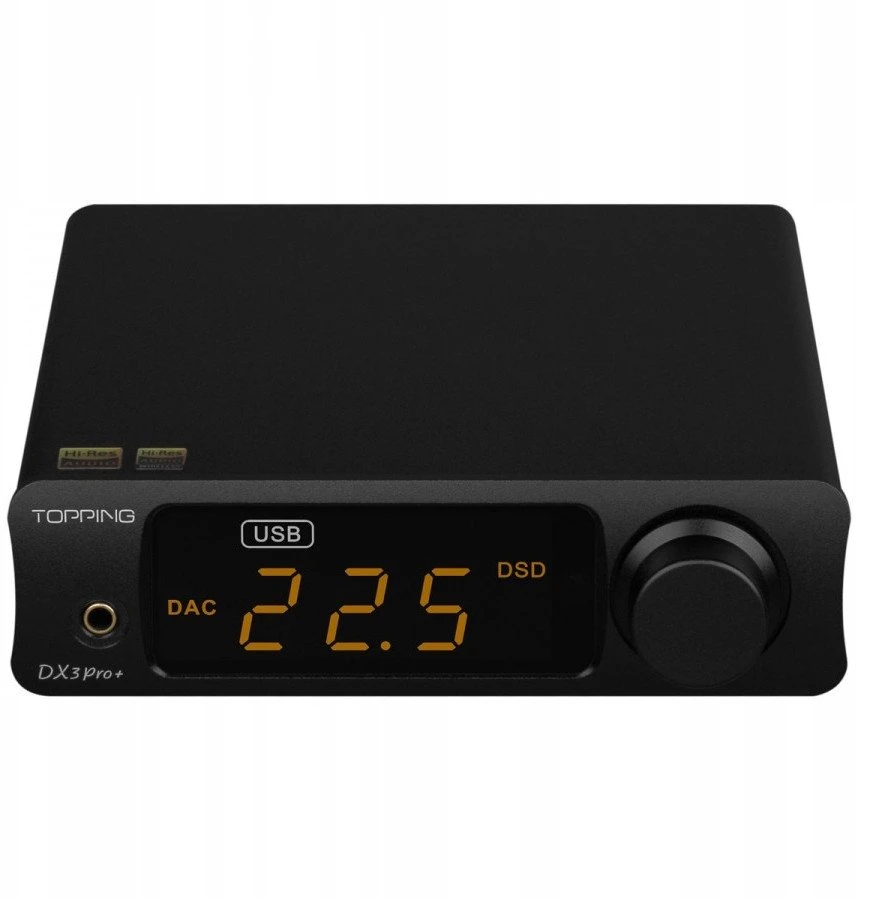 Topping DX3 Pro+ BK - USB DAC and headphone amplifier, juodas