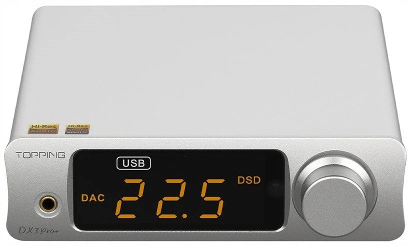 Topping DX3 Pro+ BK - USB DAC and headphone amplifier, juodas