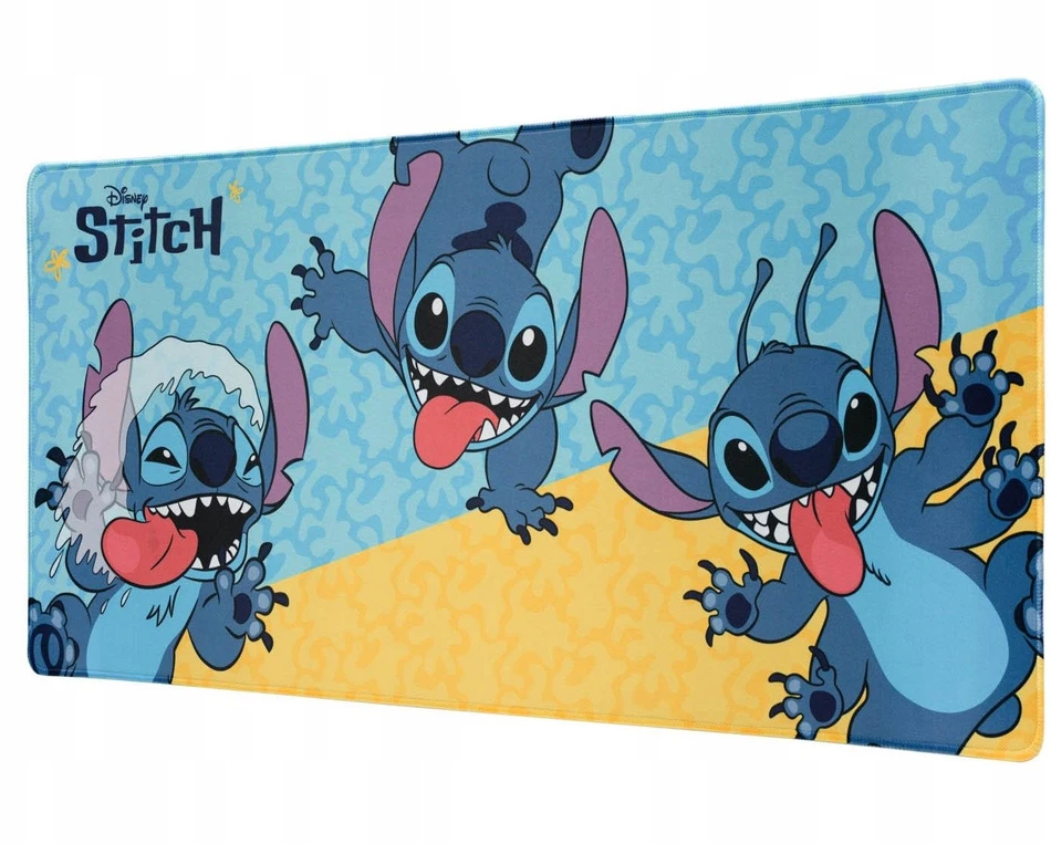Disney Stitch - Mata žaidimams / na biurko XXL (80 x 35 cm)