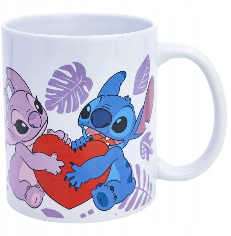 Disney Stitch - keraminis puodelis dovanų dėžutėje iš Stitch & Angel kolekcijos, 325 ml