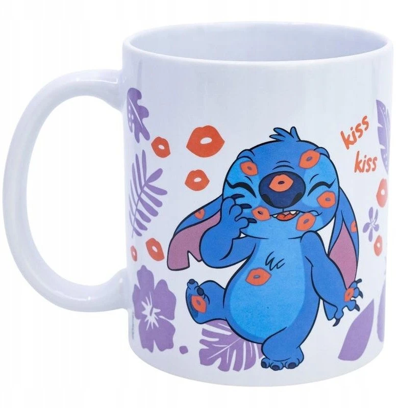 Disney Stitch - keraminis puodelis dovanų dėžutėje iš Stitch & Angel kolekcijos, 325 ml