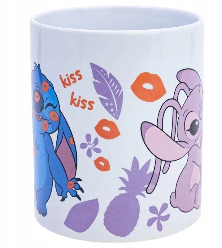 Disney Stitch - keraminis puodelis dovanų dėžutėje iš Stitch & Angel kolekcijos, 325 ml