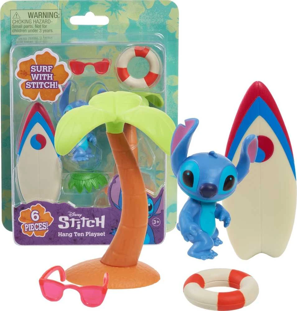 Disney Stitch - Žaidimų rinkinys - Banglenčių sportas su Stitch