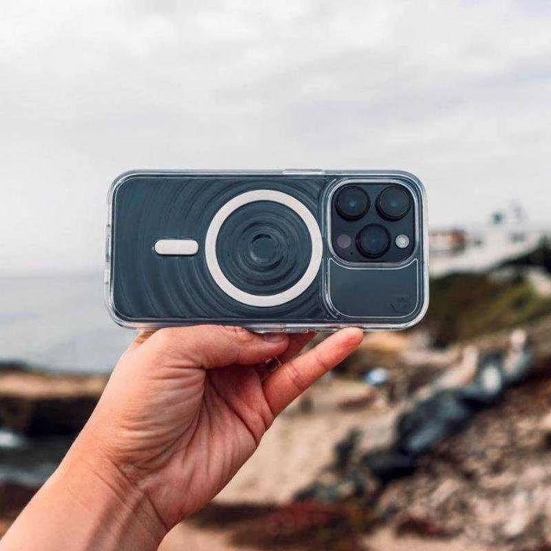 STM Reawaken Ripple MagSafe - dėklas skirtas Apple iPhone 15 Pro Clear
