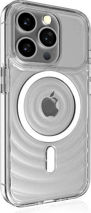 STM Reawaken Ripple MagSafe - dėklas skirtas Apple iPhone 15 Pro Max Clear