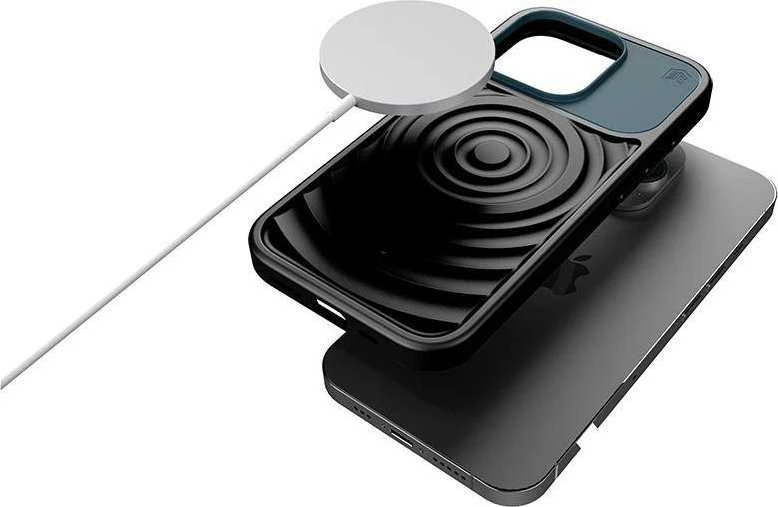 STM Reawaken Ripple MagSafe - dėklas skirtas Apple iPhone 15 Pro Juodas / Atlantic