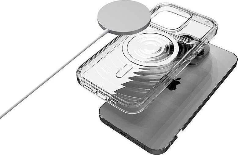 STM Reawaken Ripple MagSafe - dėklas skirtas Apple iPhone 15 Pro Clear